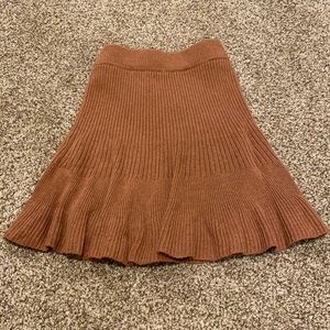 Free People Cocoa Heather Skirt Size Small